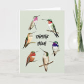 ありがとうハミングバード カード (正面)