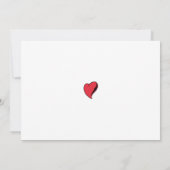 ありがとうハート サンキューカード (裏面)