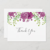 ありがとうバイオレット ポストカード (正面/裏面)