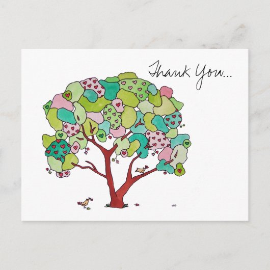 ありがとうバレンタイン ポストカード (正面)