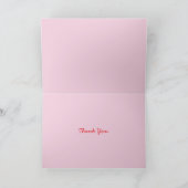 ありがとうバレンティンズデイAmerican Pit Bull Terrier サンキューカード (内部)