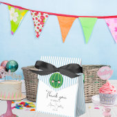 ありがとうパステルストライプのパステルのスイカ青 フェイバーボックス