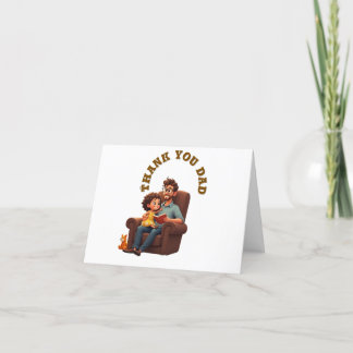 ありがとうパパハッピー父の日 サンキューカード