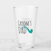 ありがとうパパ新郎おもしろいパイプの父モダン タンブラーグラス (裏面)