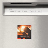 ありがとうパパ父の日カスタム マグネット (インサイチュ (食洗機))