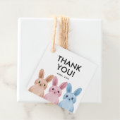 ありがとうパーティーラベルかわいいベビー フェイバータグ (インサイチュ)