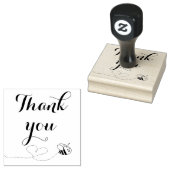 ありがとうビー ラバースタンプ (押印)