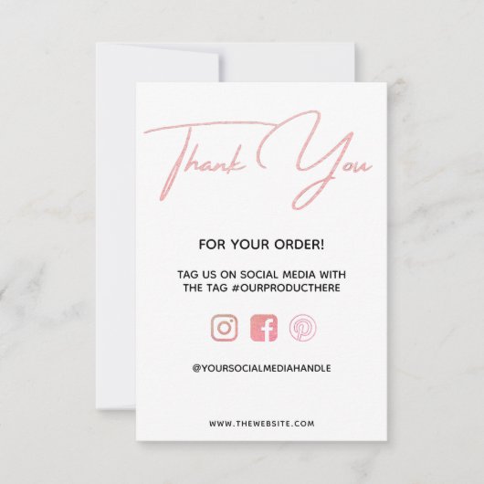 ありがとうピンクカスタムのメディア挿入 (正面)