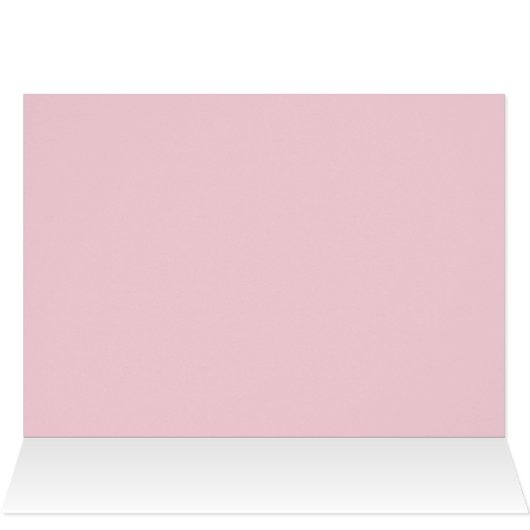 ありがとうピンクキクのマクロフォトノートカード (内部横(上))