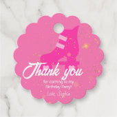 ありがとうピンクドール誕生日パーティー、ローラーブレード フェイバータグ (正面)