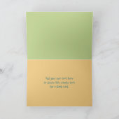 ありがとうファンキーストライプノーテカード サンキューカード (内部)