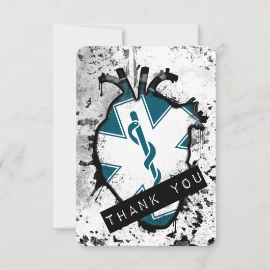 ありがとうファーストレスポンダー 招待状 (正面)