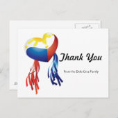 ありがとうフィリピンパロカスタマイズーポストカード ポストカード (正面/裏面)