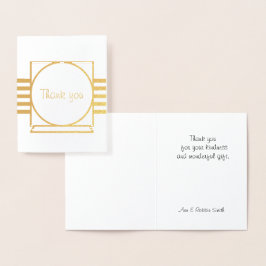 ありがとうフォイルカード 箔カード