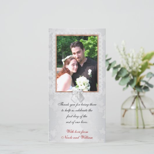 ありがとうフォトカード特別な機会 サンキューカード (スタンド正面)