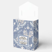 ありがとうフランスのダマスクブルー フェイバーボックス (オープン)