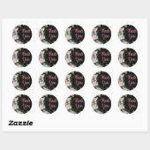 ありがとうフローラFlare Round Stickers ラウンドシール (シート)