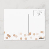 ありがとうブリデスメイド銅箔グリッター灯 ポストカード (裏面)