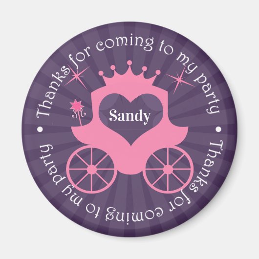 ありがとうプリンセスPhoto Magnet マグネット (正面)