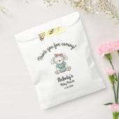 ありがとうベビーガールテディ フェイバーバッグ (封をした状態)