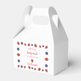 ありがとうベリーマッチありがとう フェイバーボックス