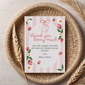 ありがとうベリーマッチ スターベリー 誕生日カード サンキューカード