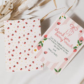 ありがとうベリーマッチ スターベリー 誕生日カード サンキューカード