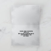 ありがとうホッケーコーチ サンキューカード (内部)