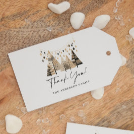 ありがとうボホクリスマス ギフトタグ