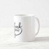 ありがとうマグカップ ☕ | 心からの感謝を込めた小さな贈り物 コーヒーマグカップ (正面右)