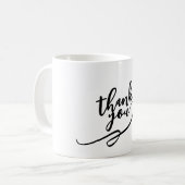 ありがとうマグカップ ☕ | 心からの感謝を込めた小さな贈り物 コーヒーマグカップ (正面左)