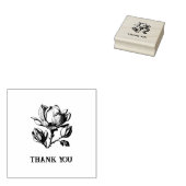 ありがとうマグノリア ラバースタンプ (押印)