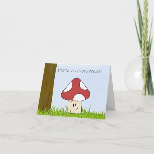 ありがとうマッシュカード カード (正面)