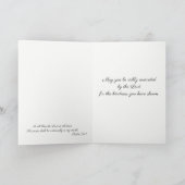 ありがとうマドンナとバラ サンキューカード (内部)