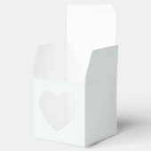 ありがとうママとハートブルーのギフトボックス フェイバーボックス (オープン)