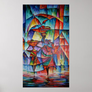 ありがとうママ1 - Canvas Print ポスター