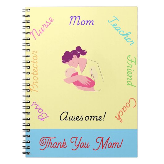 ありがとうママ ノートブック (正面)