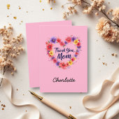ありがとうママ | パーソナライズされたフローラ母の日 カード