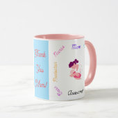 ありがとうママ マグカップ (正面右)