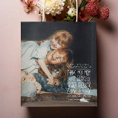 ありがとうママ |母の日の写真抱き枕 ラージペーパーバッグ