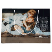 ありがとうママ |母の日の写真抱き枕 ラージペーパーバッグ (正面)