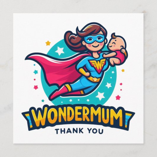 ありがとうママ！T-シャツ アドバイスカード (正面)