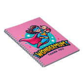 ありがとうママ！T-シャツ ノートブック (右側)