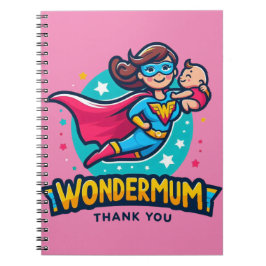 ありがとうママ！T-シャツ ノートブック