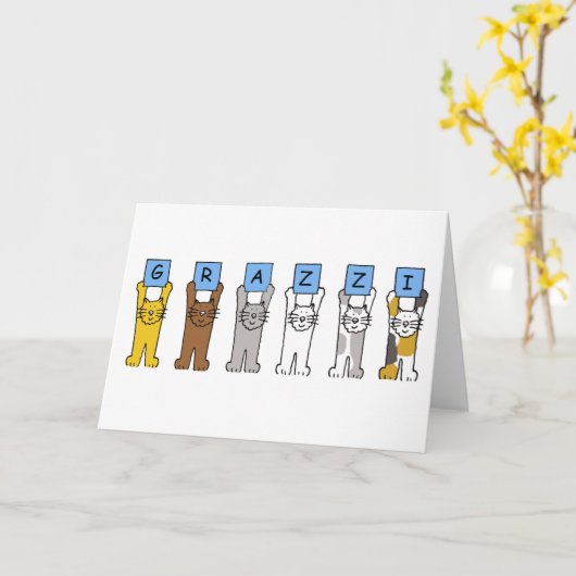 ありがとうマルチーズグラジー カード (黄色い花)