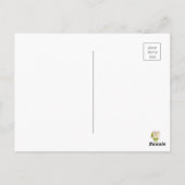 ありがとうミントフローラピンアップルと象 ポストカード (裏面)