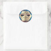 ありがとうメイクアップアーティストブルーバララッシュクレアーンR ラウンドシール (バッグ)