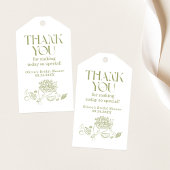 ありがとうメッセージカードオフ市場ブライダル ギフトタグ