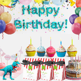 ありがとうモダン赤い白いストライプグリーンアップル フェイバーボックス