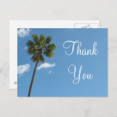 ありがとうヤシの木 ポストカード (正面/裏面)